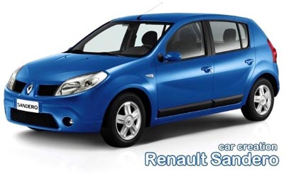Renault Sandero - Car Creation
