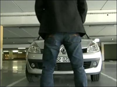 Скандальная и пошленькая реклама Renault Clio 3